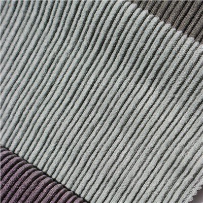 Tissu en velours côtelé de polyester