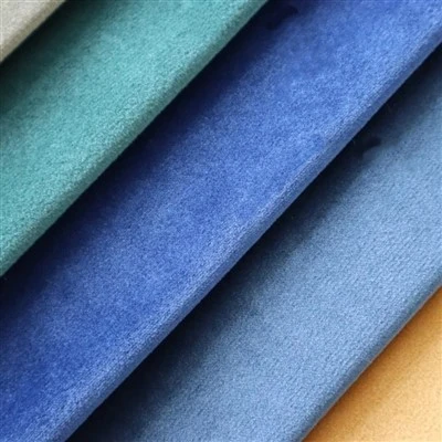 Tissu de décoration d'intérieur en velours hollandais de luxe